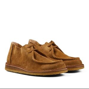 ASTORFLEX Whiskey Beige Suede Beenflex Derbies